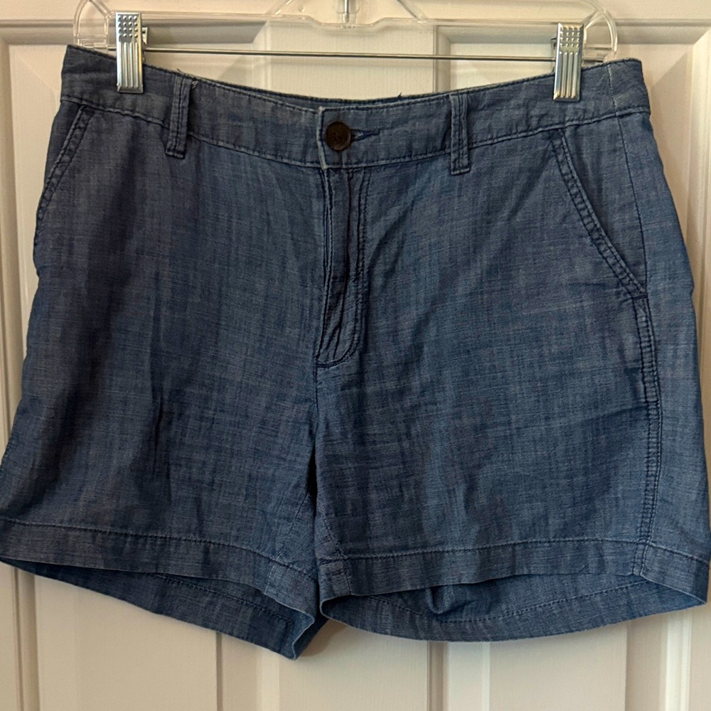Women's Blue Denim Shorts